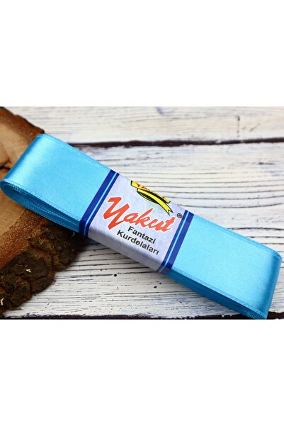 YAKUT 4 εκ. Σατέν Κορδέλα Τυρκουάζ 1 Μπάλα 5 Μέτρα – Κορδέλα – Κορδέλα – Κορδέλα