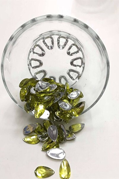 Bontex Svetlozeleni plastični stub u obliku kapi, 1 pakovanje od 20 grama – p...