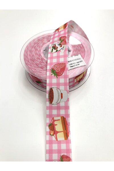 Bontex Saç Bandı Çiçek Desenli Grogren Kurdele 1 Metre En 2,5 Cm – Kurdele – ...