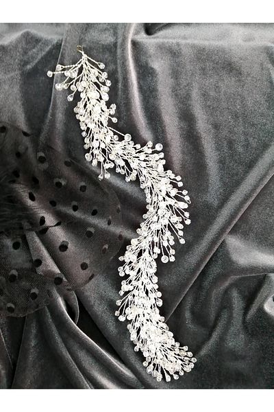 Bontex Accesoriu pentru păr și turban argintiu model Hedgehog – Coroană – Coroană