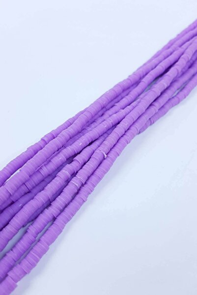 Bontex 1 niz jorgovanih perli od fimo materijala, 6 mm – Perle