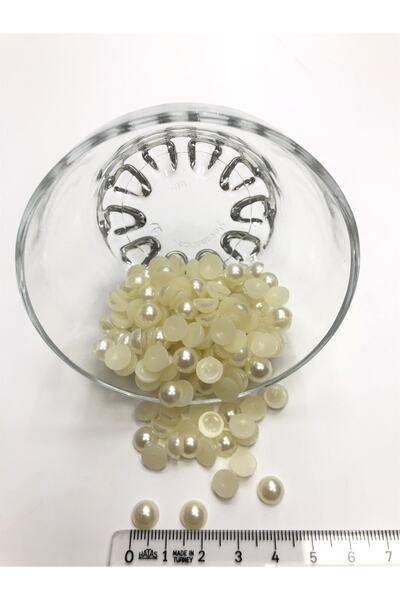 Bontex Χάντρες μισού μαργαριταριού πλαστικές 1 συσκευασία 50 γραμμάρια – Χάντρες