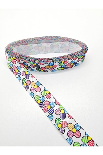 Bontex Panglică Grosgrain cu Motive Florale – Panglică