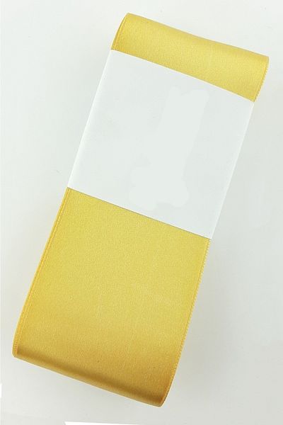 Bontex Satin Dark Yellow Ribbon 1 Meter Width 6 cm – Ribbon – Ribbon