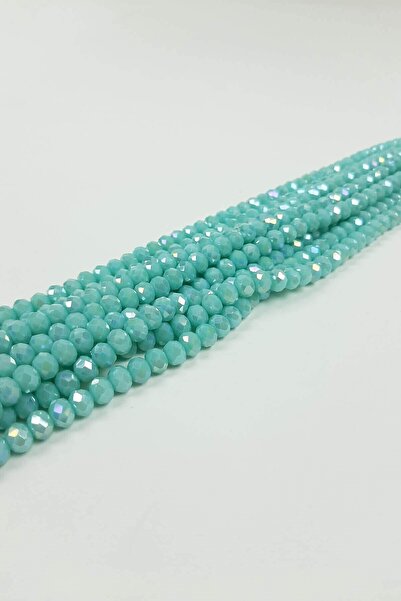 Bontex Mat plave kristalne perle 8 mm 1 niz – perle