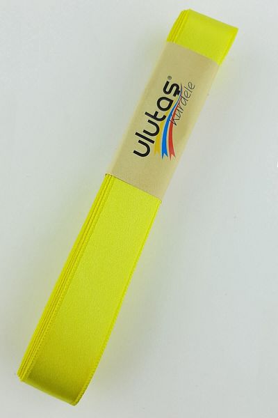 Ulutaş Ornamental Materials Yellow Satin Ribbon Width 2 cm 1 Ball 10 Meters – Ribbon – Ribbon