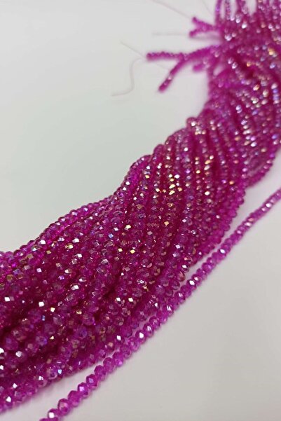 Bontex Svetlo roze kristalne perle 4 mm – Perle