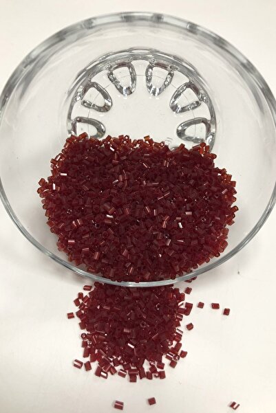 Bontex Perle u bordo boji, 1 pakovanje, 50 grama, veličina 2-2,5 mm – Perle