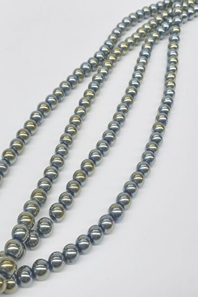 FdayAksesuar Vrste perli Šarene hematitne okrugle staklene perle 8 mm – Perle