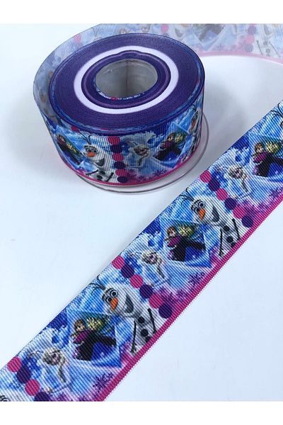 Bontex Anna Elsa Patterned Grosgrain Ribbon Width 4 cm – Ribbon – Ribbon