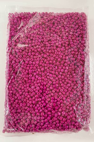 Bontex Φούξια Χάντρες Άμμου 4 χιλ. 1 Συσκευασία 500 γραμμάρια – Χάντρες