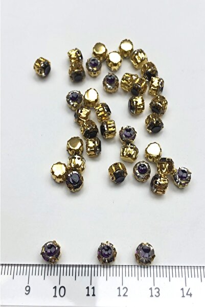 Bontex Лилави пластмасови щипки, 1 опаковка от 25 броя – мъниста