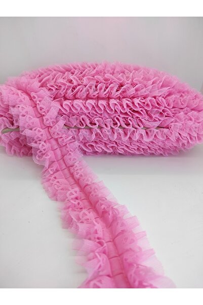 Bontex Ροζ Διακοσμητική Λωρίδα με Βολάν 1M – Διακοσμητική Ταινία