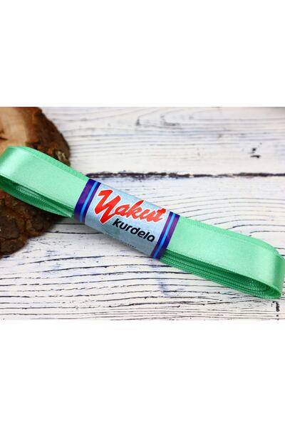 YAKUT Στολίδια 2 εκ. Σατέν Κορδέλα Μέντα Πράσινη 1 Μπάλα 5 Μέτρα – Κορδέλα – Κορδέλα – Κορδέλα