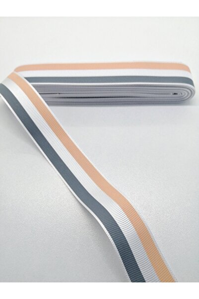 Bontex Panglică Grosgrain cu dungi colorate 2,5 Cm 3 Metri – Panglică – Panglică