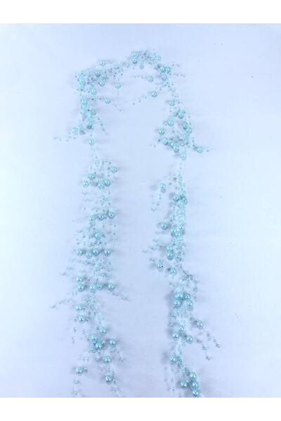 Bontex Ανοιχτό Τυρκουάζ Χρώμα Μαργαριταρένιο Κρεμαστό Φωτιστικό 1 Μέτρο – Δια...