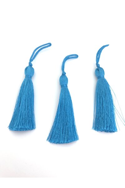 Genel Markalar Turkuaz Püskül 5 Adet 7 Cm – Dekoratif Şerit