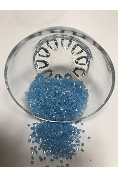 Bontex Plave perle sečene u boji 1 pakovanje 50 grama Veličina 2-2,5 mm – Perle