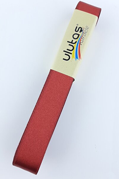 Ulutaş Dekorativni materijali Burgundija satenska traka širine 2 cm 1 rola 10...