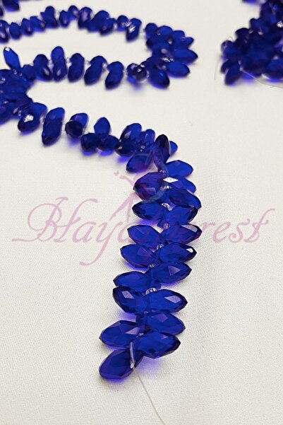 Bontex Cristal albastru închis tip picătură – Mărgele