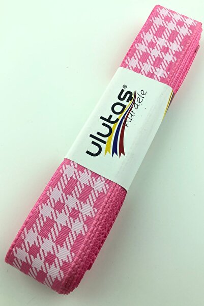 Ulutaş لوازم الزينة شريط التفتا المطبوع بعرض 2.5 سم 1 متر – شريط – شريط