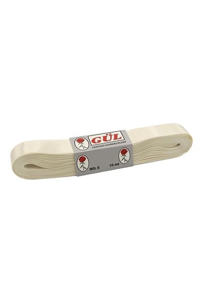 Gül Cream Satin Ribbon 2 cm 1 Ball 5 Meters – Ribbon – Ribbon – Ribbon