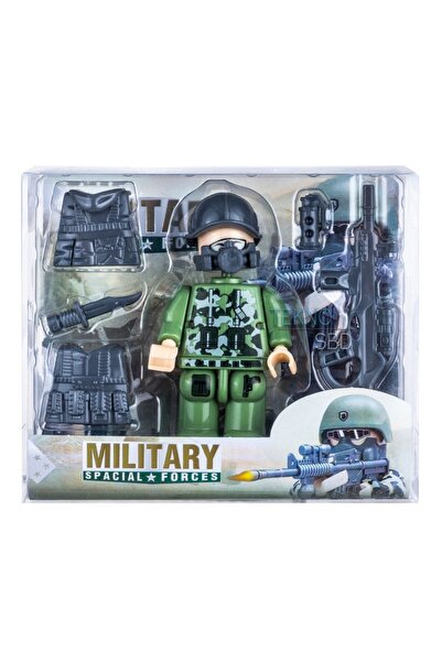 LEGO Özel Kuvvetler Mini Asker Figür Seti Minifigür Oyuncak Mini