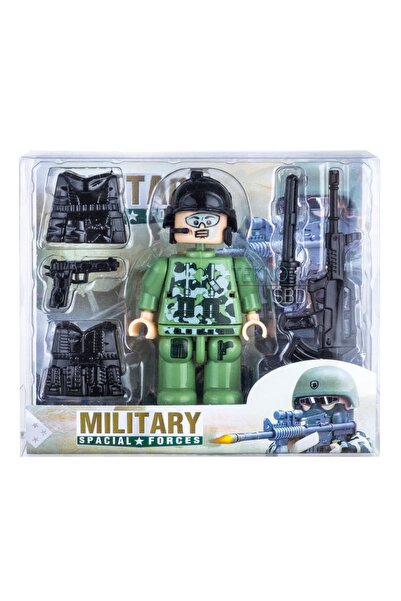 LEGO Özel Kuvvetler Mini Asker Figür Seti Minifigür Oyuncak Mini