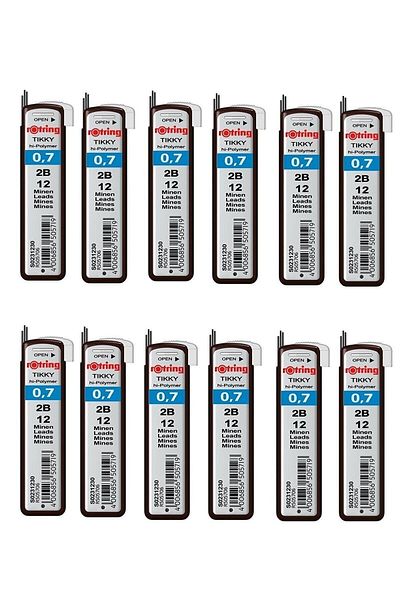 Rotring Ploymer 2b Hi - 0.7 10 Piece Pen Tip (s)0231230)