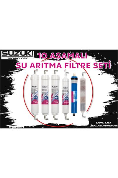 SUZUKI Technology Tüm Kapalı Kasa Su Arıtma Cihazları Için 10 Aşamalı Filtre ...