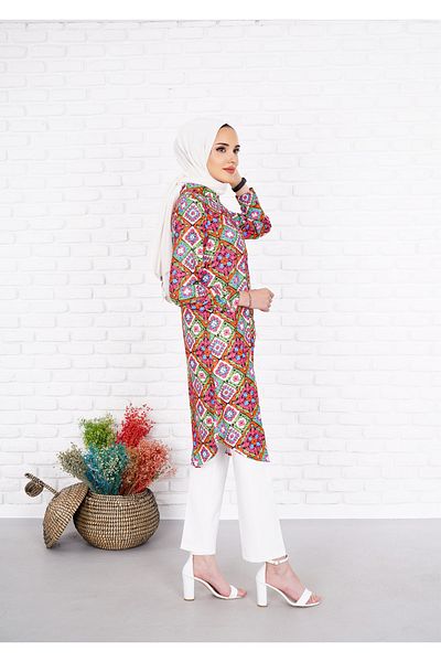 Kemal Aydın Ethnic Pattern Tunic (1617)