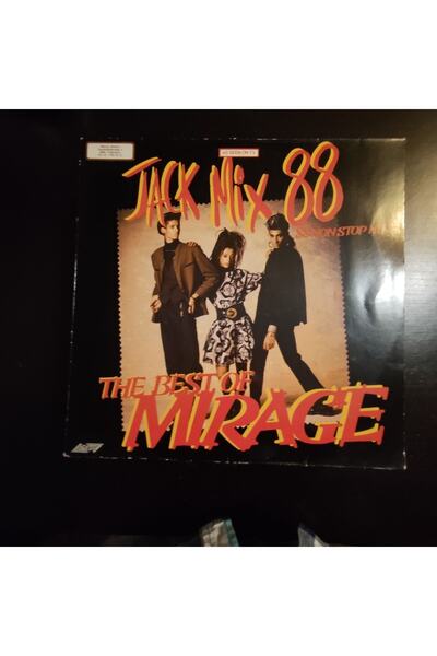 - Mirage* Jack Mix 88* The Best Of Mirage,88 Non Stop Hits .ingiliz Baskı 1987