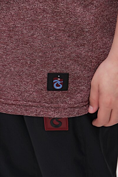 Trabzonspor Tshirt Bisiklet Yaka Kırçıllı