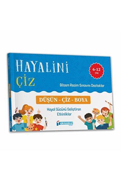 Teknookul Yayınları 1. Sınıf Bilsem Mülakat Sınavı Hazırlık Hayalini Çiz Resim Kitabı