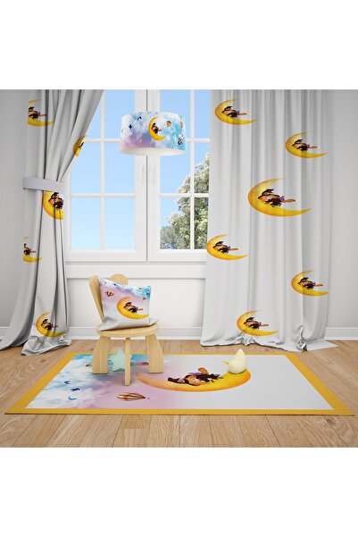 MODA Potpuno drugačija soba za bebe i decu Leteća veštica i mesec Dva krila Z...