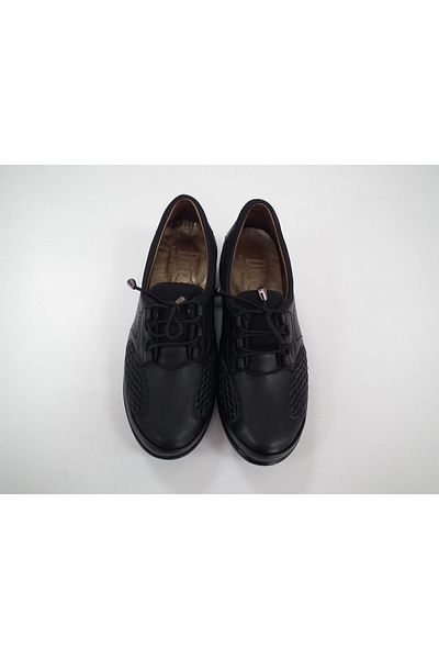 DİA COMFORT Pantofi de damă ortopedici negri