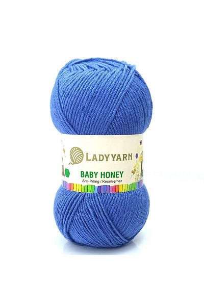 Lady Yarn خيط تنظيف الأطفال المضاد للوبر بالعسل