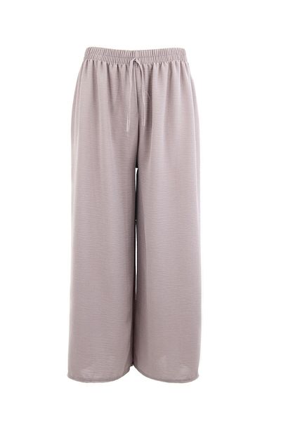 CNG MODA Women's Large Size Elastic Waist Wide Leg Loose Summer Trousers Aerobin