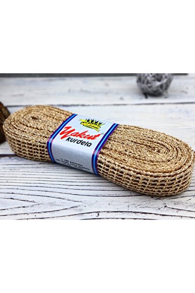 YAKUT Στολίδια Χρυσή Διχτυωτή Κορδέλα – Κορδέλα – Κορδέλα – Κορδέλα