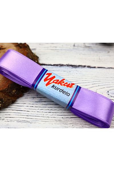 YAKUT Διακοσμητικά Υλικά Σατέν Κορδέλα 3 εκ. Λιλά 5 μέτρα