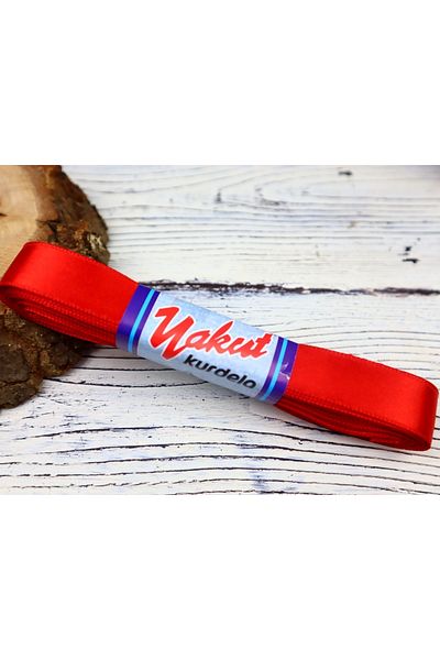 YAKUT Σατέν Κορδέλα 2 εκ. Κόκκινη