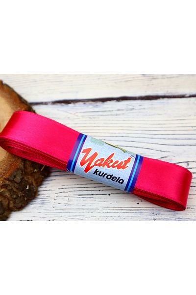 YAKUT Διακοσμητικά Υλικά Σατέν Κορδέλα 3 εκ. Φούξια
