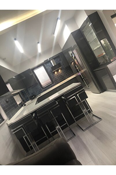 turgutsan mobilya Bar Sandalyesi bar taburesi yüksek sandalye 90 Cm Ada Masa ...