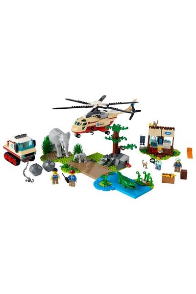 LEGO 60302 Lego® City, Wild Animal Rescue Operation / 525 Pieces / Age +6 Lego & Building Toys