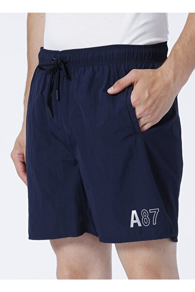 Aeropostale Men's Aeroswimshort06 Navy Blue Shorts Swimsuit