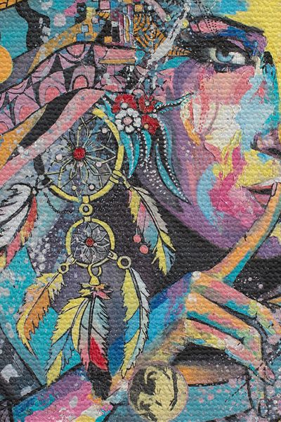 Tutkusuyum Wall Cloth Beautiful Woman Quality Canvas Wall Tapestry