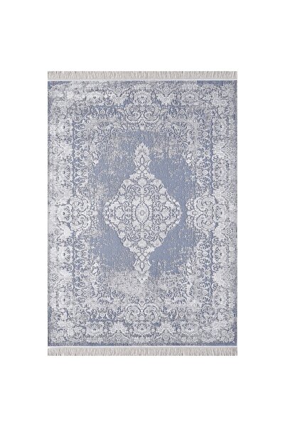Royal Halı Roma Xr05b Lacivert Klasik Desen Halı