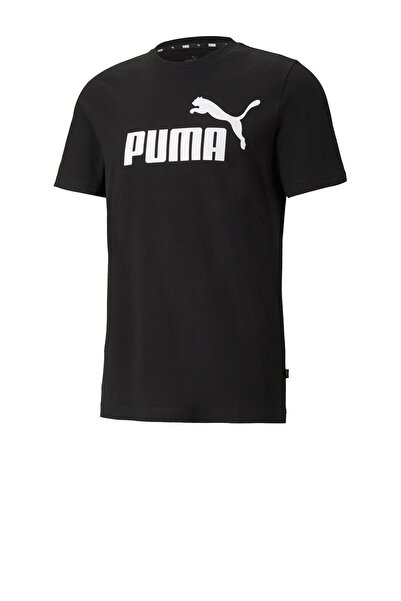 Puma Ess Logo Tee Erkek Tshirt - Bisiklet