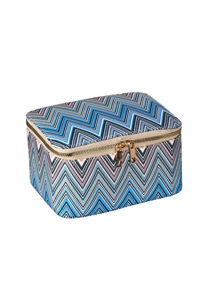 VIVION Зигзаг чанта за грим Чанта за грим