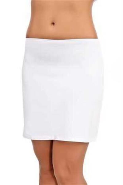 Bestin Ženska bela Modal kratka mini podsuknja jupon suknja 1437